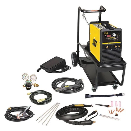 ESAB® FABRICATOR® 141I MIG/TIG/STICK Welding Package with CART